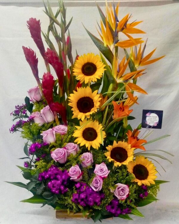 Arreglo floral tradicional Cali
