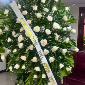 corona funebre a domicilio en Cali