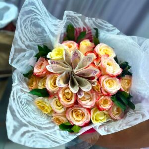 Arreglo Floral con billetes Cali