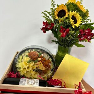 Tabla de Quesos, Vino y Flores Sur Cali